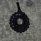 سبحه النوع بكلايت مع طرابزونه فضه عيار 1000 ويتغير لونه ازرق