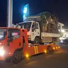 سطحه لنقل السيارات المتعطل والمصدومه داخلي وخارجي