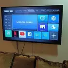 شاشه نيكاي 55 بوصه سمارت شبه جديده استخدام بسيط
