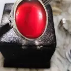 خاتم عقيق يماني كبدي صياغة عارف القديمة