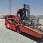 تأجير رافعات شوكية وكرينات وبوبكات