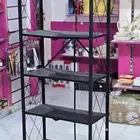 ستاند معدني 5 رف بعحلات
