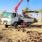 كرين ونش متوجد بل جديده للاجار اليومي