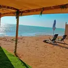 احلى كرفان على شاطيء البحر ب 450 ريال لليوم فقط