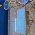 طاوله كبيره مع ثلاث طاولات خدمه