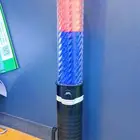 Rechareable traffic baton