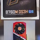 مذربورد b760 m ddr5  كرت شاشه 3060 12G