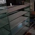 ارفف زجاجية للبيع مستخدمه