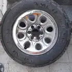 2 جنوط سلفرادو 2012 مقاس 17 اصلي مستعمل نظيف على السوم