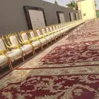 تاجير كراسي ملكي طاولات طعام