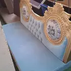 كنب ومساند ارضي خشب قوي وكنب حرف L
