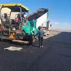 بسم الله جميع اعمال اسفلت مواقف السيارات و طريق محطات