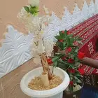 نافوره صغيره مع ورده انيقه وزنها خفيف