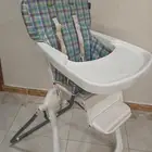 طاوله و كرسي أطفال مرتفع للأكل