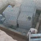 شغل مباني والاستراحات وتشطيب وعظم وشغل ديكورات