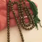 سبحة عقيق اخضر طويلة جدا عدد الخرزات 99 الوزن أكثر من 43 جرا