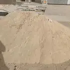 رمل تلييس. رمل بناء.رمل نفود. بحص. مخلوط