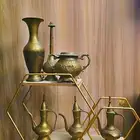 تحف نحاسيات اثريه عليها نقوش