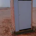 دورة مياه خشب