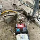 يوجد ماكينه ضغط مياة معروضة للبيع مع قربة جنت كافر