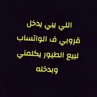 اللي يبي يدخل قروب بيع طيور الاحساء يكلمني