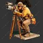 مساح متواجد في منطقة عسير للرفع المساحي