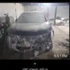 مصدوم المكينة والقير شغال مصدوم من قدام بس