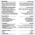 تصميم CV بشكل منتظم