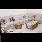 للبيع المستعجل كنب تفصيل خشب مضمون والاسفنج جودة ومريح