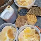 عسل يمني رقم واحد سدر ملكي. لووز يمني رقم واحد زبيب يمني