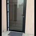ورشة تفصيل المنيوم ابواب شبابيك المنيوم وحديد وسكريت