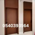 أبواب الWPC أصبحت من أهم الحلول في عالم الأثاث والديكور  فه