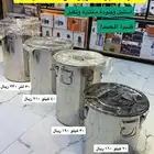 سطول تخزين استيل مقاسات متعددة سطول تخزين من الاستيل الخالص