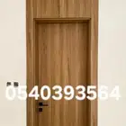 أبواب الWPC ذي الجودة العالية المقاومه للماء وعوامل الرطوبه