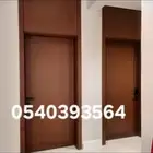 أبواب الWPC أصبحت من أهم الحلول في عالم الأثاث والديكور  فه