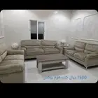 طقم كنب من هوم بوكس و 2 مغاسل بيع مستعجل