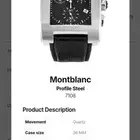 Montblanc Chronograph Timepiece