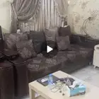 كنب للبيع مع الستاره ولطاوله