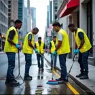 تنظيف العمائر الشقق المكاتب الاستراحات.