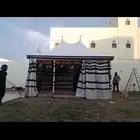 بيوت شعر مشب نار قرميد حديد تلبيس قماش ملكي