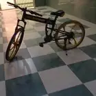 دراجه هوائيه رياضيه تعاشيق سليمه بس الكفرات تالفه تحتاج تغيي