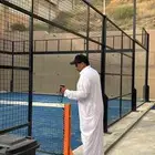 ملعب بادل كامل بدون فرش الارضية بسعر مناسب ويعتبر صيدةال