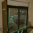 ثلاجه بابين مستعمله ( تبربد ضعيف)