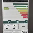 ثلاجة توشيبا 16.66 قدم مكعب ستانلس ستيل رمادي