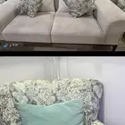 كنب نظيف وخشب ممتاز مافيه اي عيوب وسليم خالي من الخدوش يأخذ