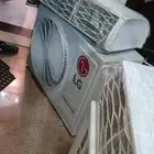 مكيفات الجي طنين الاربع 20وحده استعمال قليل لمقهى ضمان 10