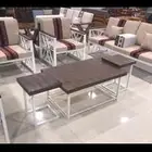 جلسات فخمة وراقيه بالوان مختلفة وطاولات قوية ومتينه ومرتبه