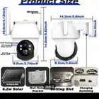 كاميرا مراقبه بالطاقه الشمسيه بسعر 190ريال