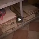 طاولة مع رخام جديد