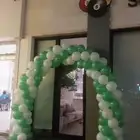 قوس بالونات اليوم الوطني